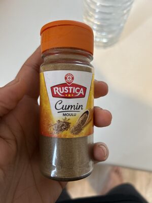 Cumin moulu - flacon front packaging