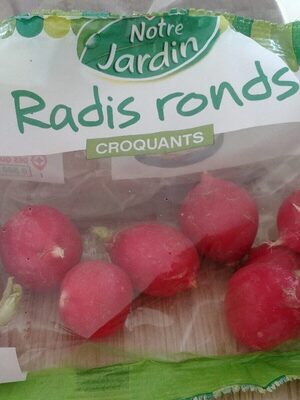 Radis ronds croquants