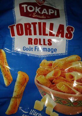 Tortillas rolls fromage