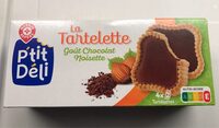 La Tartelette goût chocolat noisette