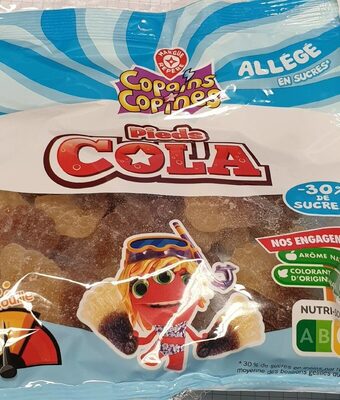 Pied Cola acide front packaging