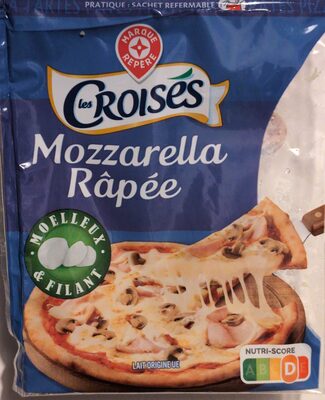Mozzarella rapée front packaging