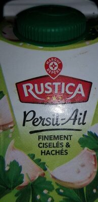 persil-ail finement ciselés et hachés