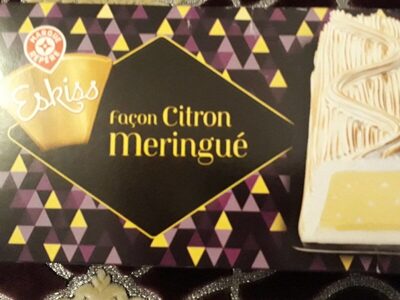 Eskiss façon citron meringué front packaging