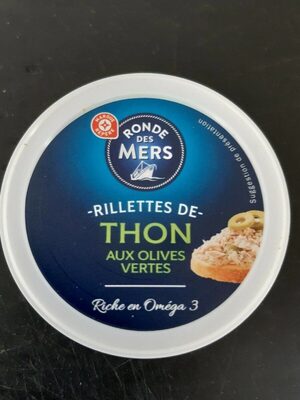 Rillettes de thon aux olives vertes