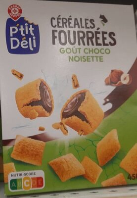Céréales fourrées