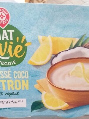 Brassé coco citron 100% végétal