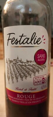 vin rouge sans alcool