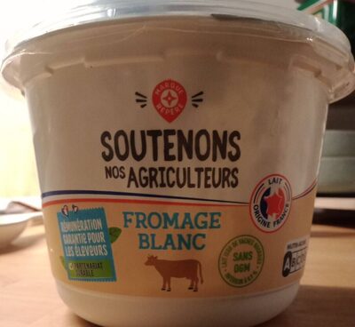 Fromage blanc front packaging