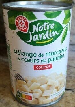 Mélange de Morceaux & cœurs de palmier front packaging