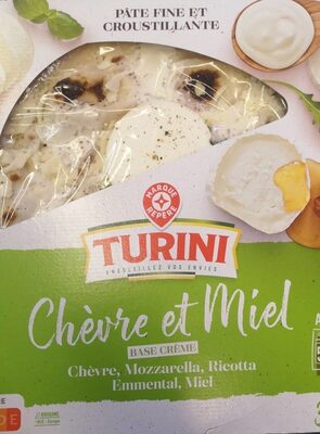 Pizza chèvre et miel