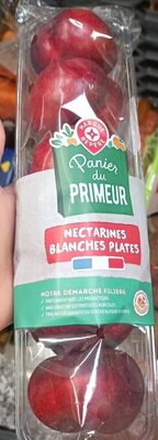 Nectarines blanche plates