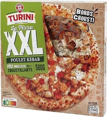 Pizza Poulet Kebab XXL front packaging