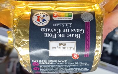 Bloc de foie gras de canard