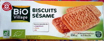 Biscuits sésame