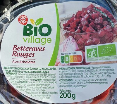 Betteraves rouges bio
