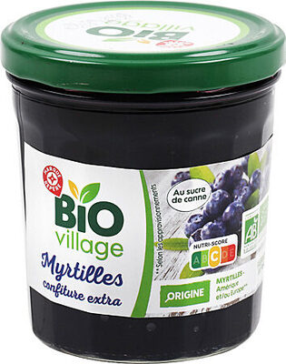 Confiture myrtille bio