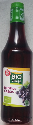 Sirop de cassis bio