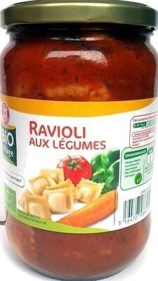 Ravioli aux légumes bio