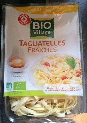 Tagliatelles bio front packaging