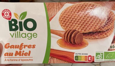 Gaufres au miel bio