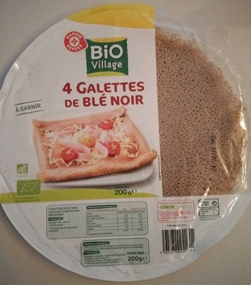 Galettes de blé noir x4