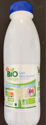 Lait Demi-Écrémé stérilisé UHT