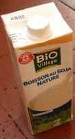 Boisson bio au soja nature