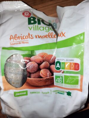 Abricots moelleux front packaging