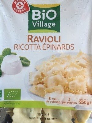Ravioli Ricotta Epinards