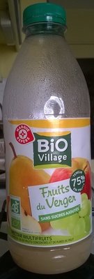 Nectar fruits du verger bio