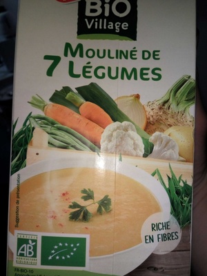 Mouliné de légumes variés Bio Village