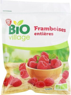 Framboises entieres bio