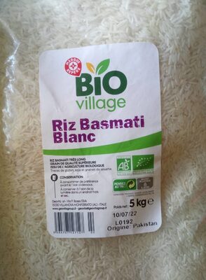 Riz Basmati blanc