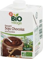 Dessert soja chocolat bio