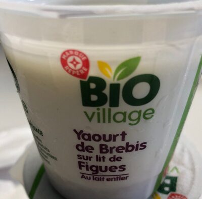 Yaourt de brebis sur lit de figue