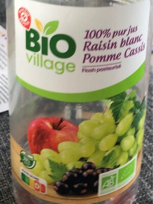 Raisins blanc pomme cassis