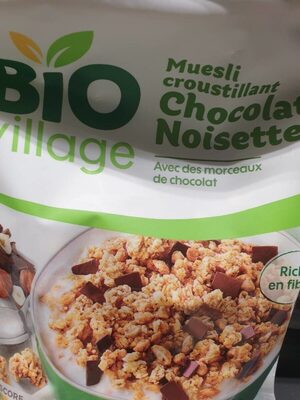 Muesli croustillant  chocolat noisettes