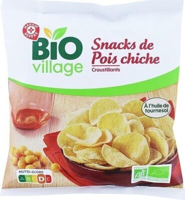 Snack bio pois chiches