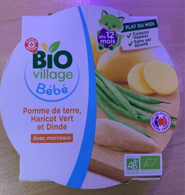 POMME DE TERRE  HARICOT VERT DINDE