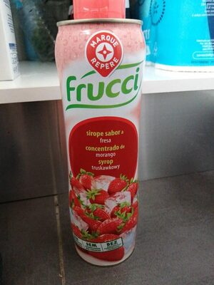 Frucci - Sirope sabor a fresa