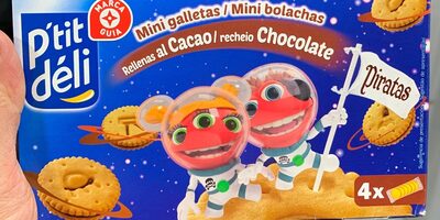 Mini galletas front packaging