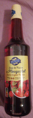 Sirop de fraise de Plougastel