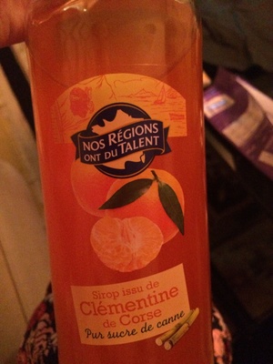 Sirop de Clémentine de Corse