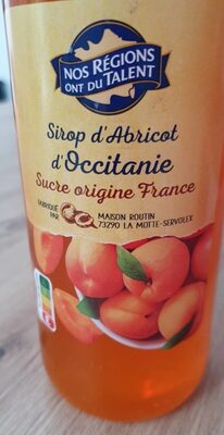 Sirop d'abricot d'Occitanie