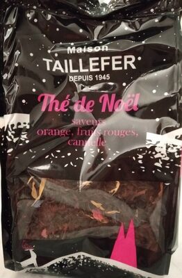Thé de Noël Taillefer front packaging