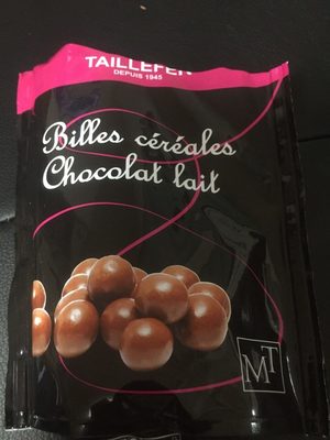 Billes cereales chocolat lait Taillefer
