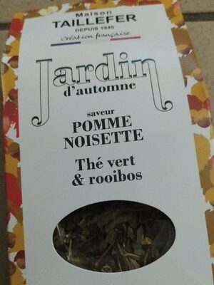 Thé vert rooibos pomme noisette