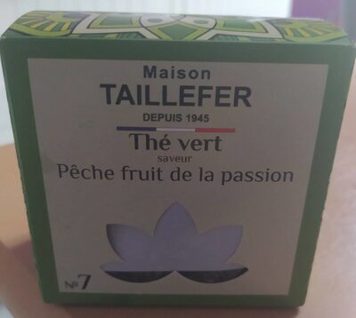 Thé vert saveur fruit de la passion