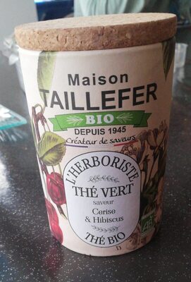 thé vert front packaging